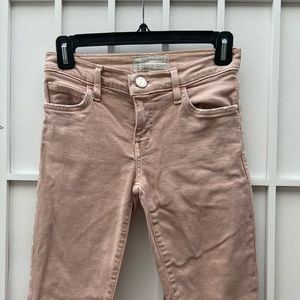 Current/Elliot blush colored jeans